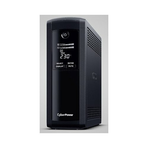 Интерактивный ИБП CyberPower VP1600ELCD (черный) 