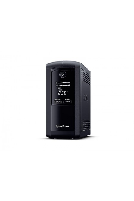 Интерактивный ИБП CyberPower VP700ELCD (черный) 