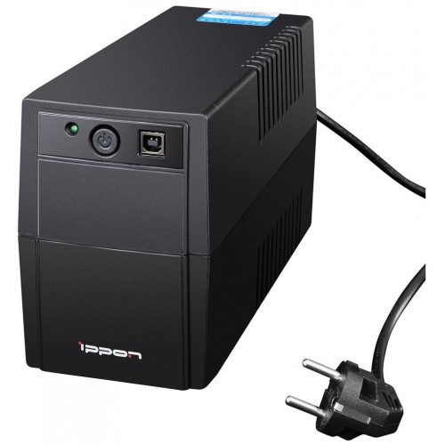 Интерактивный ИБП IPPON Back Basic 1050 Euro (черный) 8