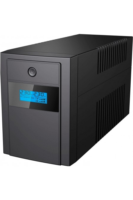 Интерактивный ИБП Ippon Back Basic 1200 LCD Euro 1687965 (черный) 1