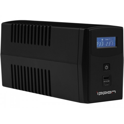 Интерактивный ИБП IPPON Back Power Pro II Euro 650 (черный) 8