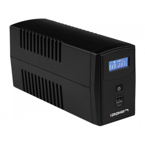Интерактивный ИБП IPPON Back Power Pro II Euro 650 (черный) 9