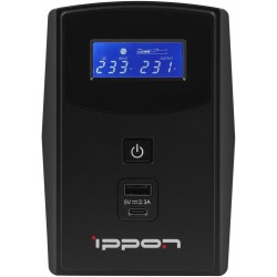Интерактивный ИБП Ippon Back Power Pro II Euro 850 1005575 (черный)