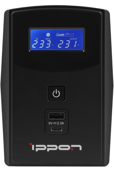 Интерактивный ИБП Ippon Back Power Pro II Euro 850 1005575 (черный) 