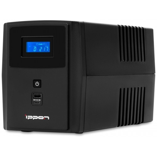 Интерактивный ИБП IPPON Smart Power Pro II 1600 (черный) 3