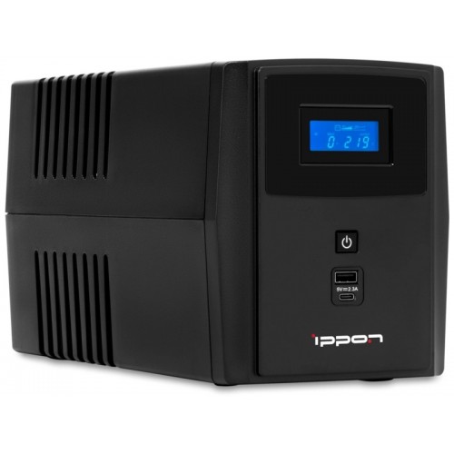 Интерактивный ИБП IPPON Smart Power Pro II 1600 (черный) 6