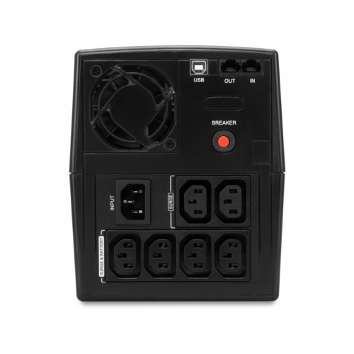 Интерактивный ИБП IPPON Smart Power Pro II 1600 (черный) 7