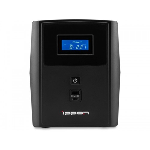 Интерактивный ИБП IPPON Smart Power Pro II 2200 (черный) 