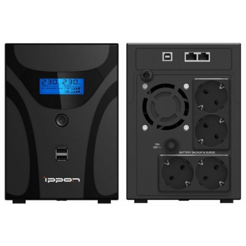 Интерактивный ИБП IPPON Smart Power Pro II Euro 2200 (черный) 4