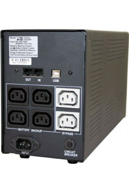 Интерактивный ИБП Powercom Imperial IMP-2000AP (черный) 1
