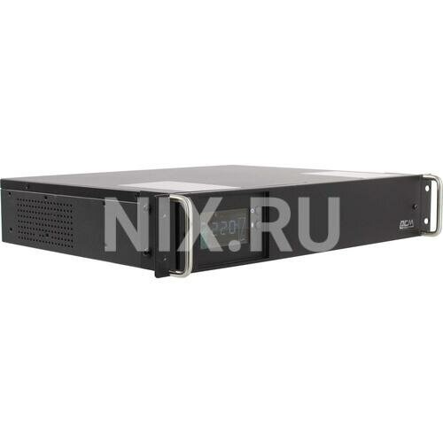 Интерактивный ИБП Powercom King Pro RM KIN-1500AP LCD (черный) 3