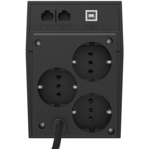 Интерактивный ИБП Powercom Raptor RPT-1000AP EURO (черный) 5