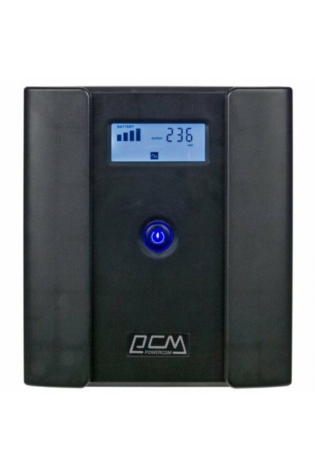 Интерактивный ИБП Powercom Raptor RPT-1025AP LCD EURO (черный) 3