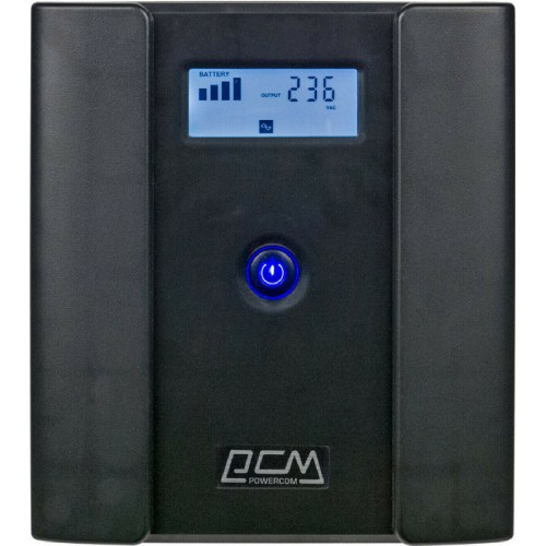 Интерактивный ИБП Powercom Raptor RPT-1500AP LCD EURO (черный) 8