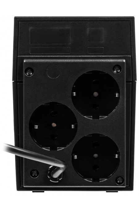 Интерактивный ИБП Powercom RPT-1000A EURO (черный) 3