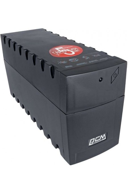 Интерактивный ИБП Powercom RPT-1000A EURO (черный) 4
