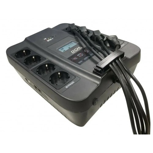Интерактивный ИБП Powercom Spider SPD-1100U LCD (черный) 4