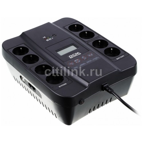 Интерактивный ИБП Powercom Spider SPD-1100U LCD (черный) 5