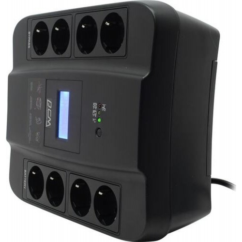 Интерактивный ИБП Powercom Spider SPD-1100U LCD (черный) 6