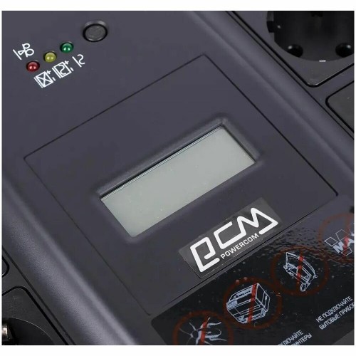 Источник бесперебойного питания Powercom Spider SPD-550U LCD (черный) 4