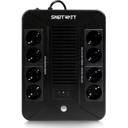 Интерактивный ИБП Smartwatt UPS SAFE PRO 600 (черный)