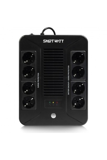 Интерактивный ИБП SMARTWATT UPS SAFE PRO 800 (черный) 
