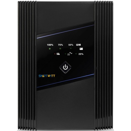 Интерактивный ИБП SMARTWATT UPS UNI 650 (черный) 