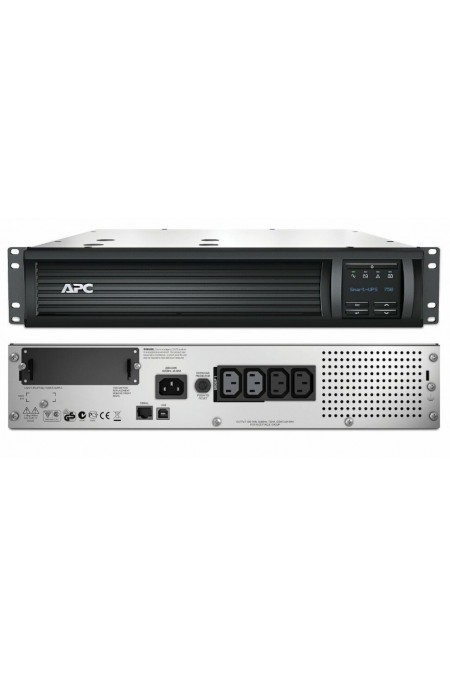 Источник бесперебойного питания APC by Schneider Electric Smart-UPS SMT750RMI2UC (черный) 