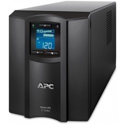 Источник бесперебойного питания APC Smart-UPS C SMC1000IC 600Вт 1000ВА (черный)