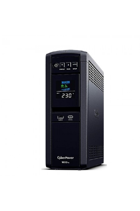 Источник бесперебойного питания Cyberpower CP1600EPFCLCD Line-Interactive 1600VA/100W (черный) 