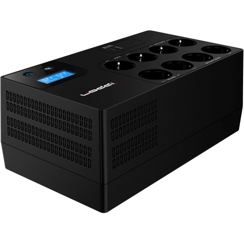 Источник бесперебойного питания Ippon Kirpich 1050 600Вт 1050ВА (черный) 1