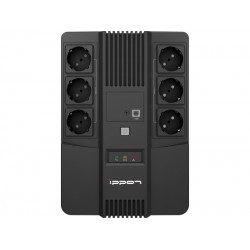 Источник бесперебойного питания Ippon NUT 650 360Вт 650ВА (черный)