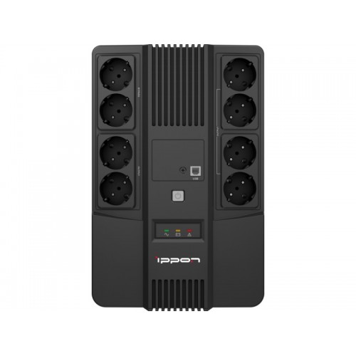 Источник бесперебойного питания Ippon NUT 850 480Вт 850ВА (черный) 
