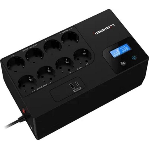 Источник бесперебойного питания Ippon NUT 850 480Вт 850ВА (черный) 5