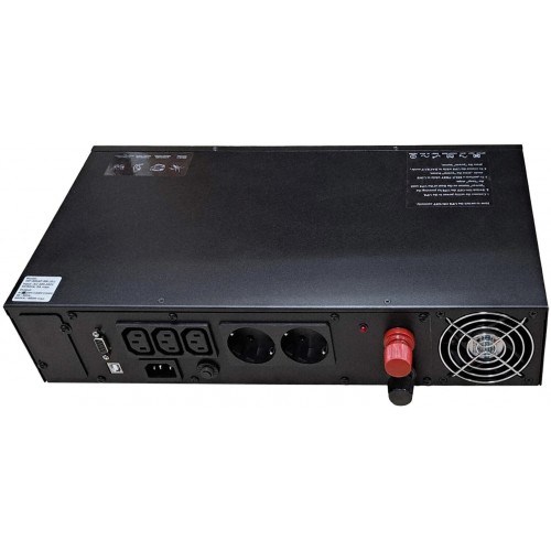 Источник бесперебойного питания Powercom Infinity INF-1500AP RM (3U) 1050Вт 1500ВА (черный) 4