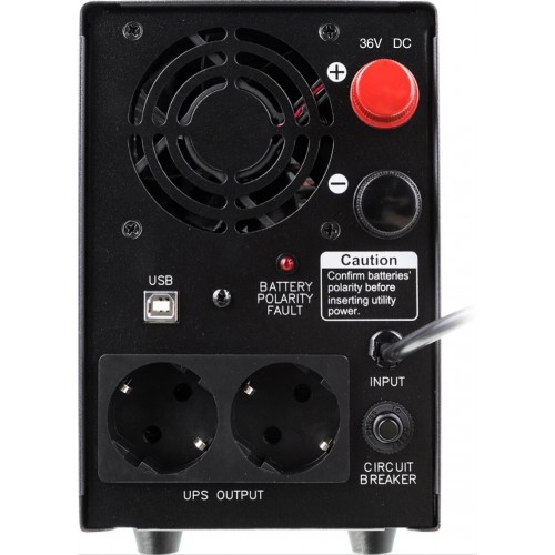 Источник бесперебойного питания Powercom Infinity INF-3000 3000Вт 2400ВА (черный) 2