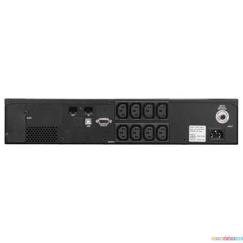 Источник бесперебойного питания Powercom Smart King Pro+ SPR-1000 LCD 800Вт 1000ВА (черный) 4