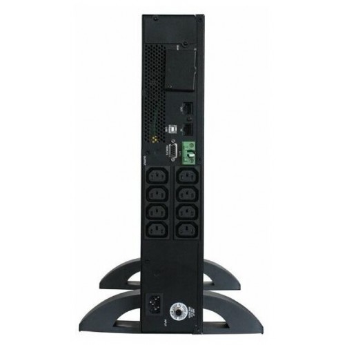 Источник бесперебойного питания Powercom Smart King RT SRT-2000A LCD 1800Вт 2000ВА (черный) 1