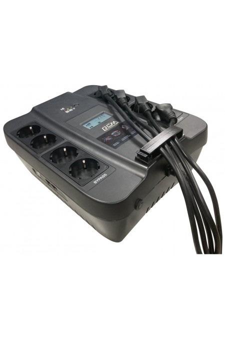 Источник бесперебойного питания Powercom Spider SPD-550U LCD (черный) 1