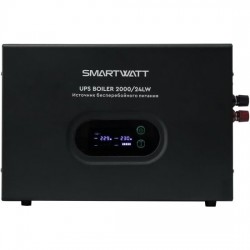Источник бесперебойного питания Smartwatt Boiler 2000/24LW 1200Вт 2000ВА (черный)