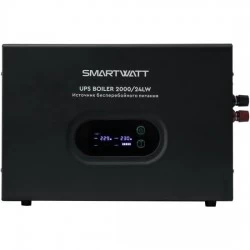 Источник бесперебойного питания Smartwatt Boiler 2000/24LW 1200Вт 2000ВА (черный)