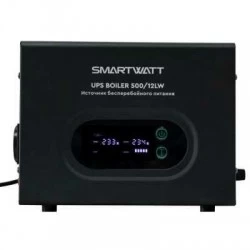 Источник бесперебойного питания Smartwatt Boiler 500/12LW 300Вт 500ВА (черный)