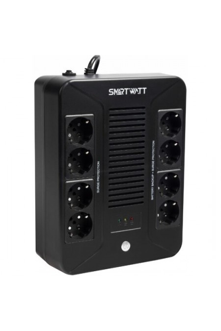 Источник бесперебойного питания Smartwatt UPS SAFE PRO 1000 (черный) 4