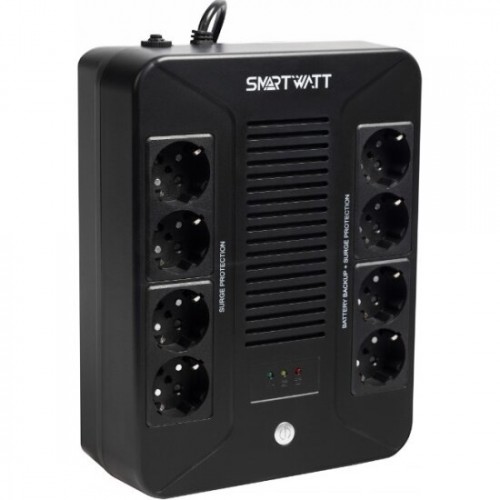 Источник бесперебойного питания Smartwatt UPS SAFE PRO 1000 (черный) 5