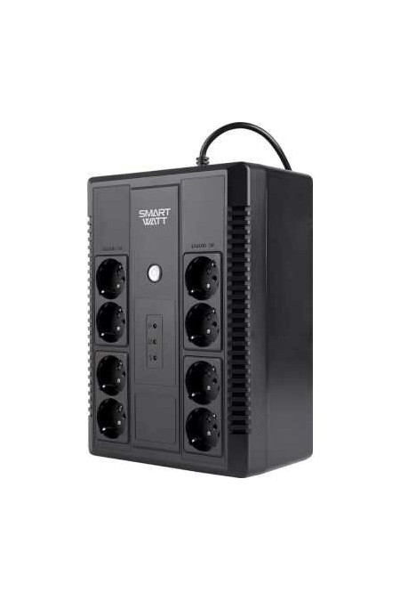 Источник бесперебойного питания SMARTWATT UPS SAFE PRO 1050 (черный) 