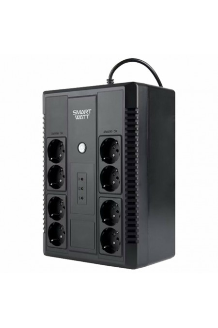 Источник бесперебойного питания SMARTWATT UPS SAFE PRO 650 (черный) 