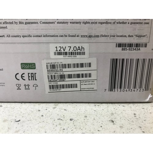 Резервный ИБП APC by Schneider Electric Back-UPS BE650G2-RS (черный) 8