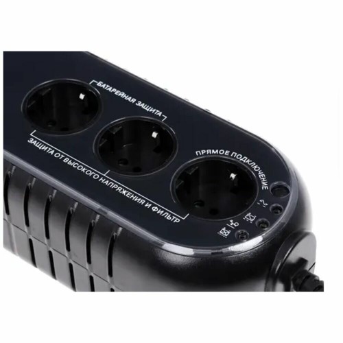 Резервный ИБП Powercom WOW-500 U (черный) 7