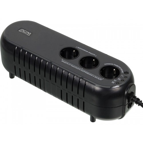 Резервный ИБП Powercom WOW-700 U (черный) 