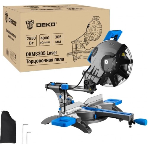 Пила торцовочная Deko DKMS305 Laser (084-1060) 5